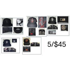MLB Baseball Caps-Lot of 5!